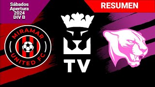 Miramar United (2) - (1) Pantera | Resumen