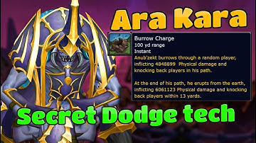 Ara Kara Burrow Charge Dodge Spot (Secret Tech)