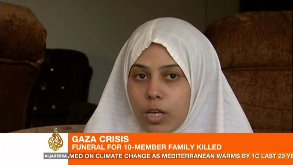 دفن عائلة فلسطينية قُتلت في نزاع غزة