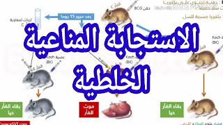 الدرس20 الاستجابة المناعية الخلطية دروس العلوم الطبيعية للرابعة متوسط