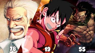 One Piece Age Comparison (My First Video)