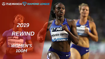 Best of the women's 100m 2019 - Wanda Diamond League