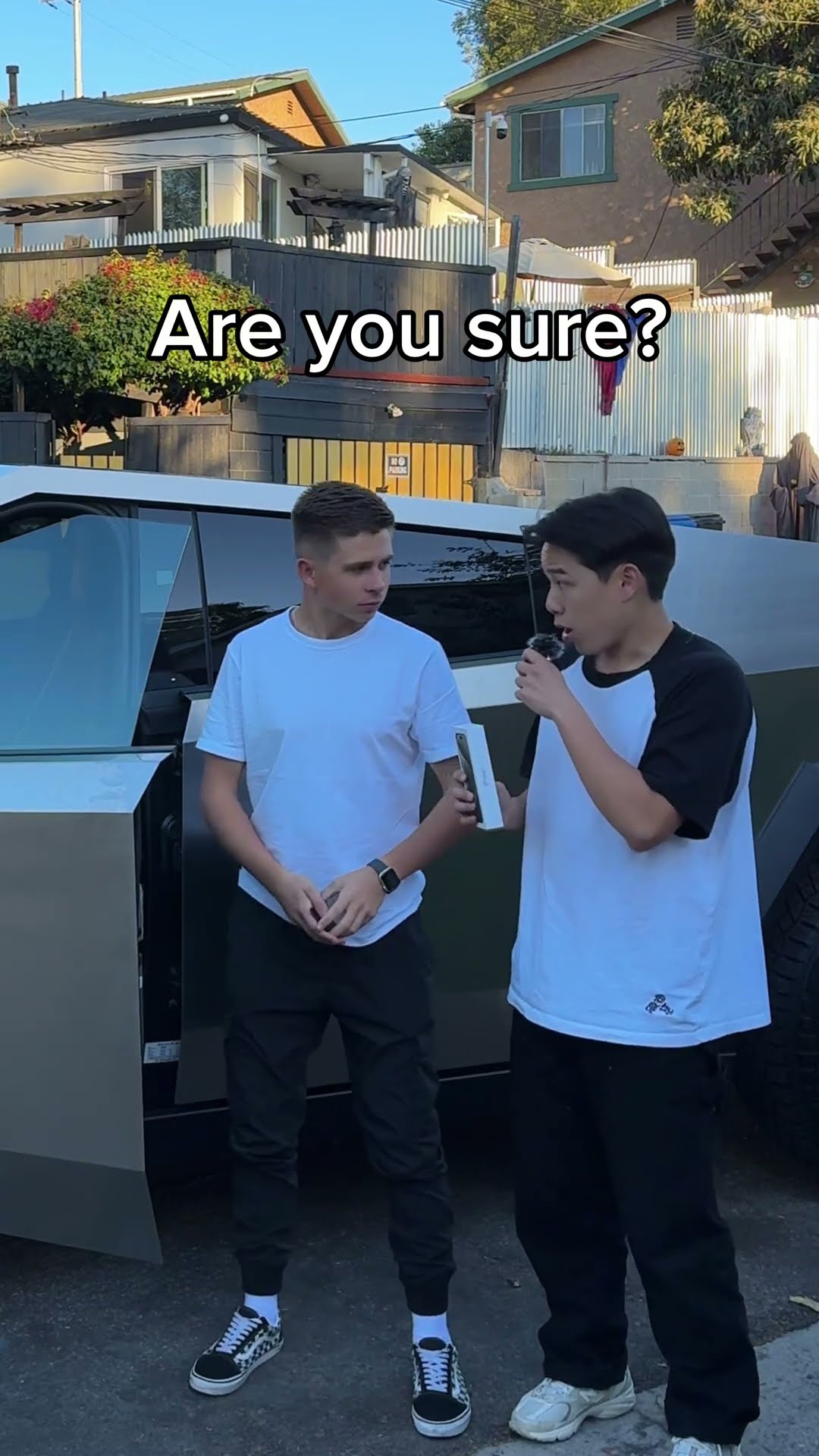 iPhone Or Cybertruck? #shorts