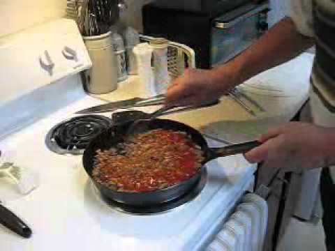 HOW TO MAKE SLOPPY JOES Cowboy Style