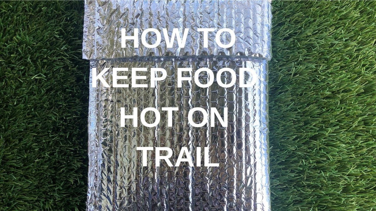 How To Keep Food On Trail Piping HOT! YouTube