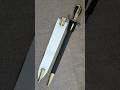 Making leather SCABBARD for the German bayonet M1871