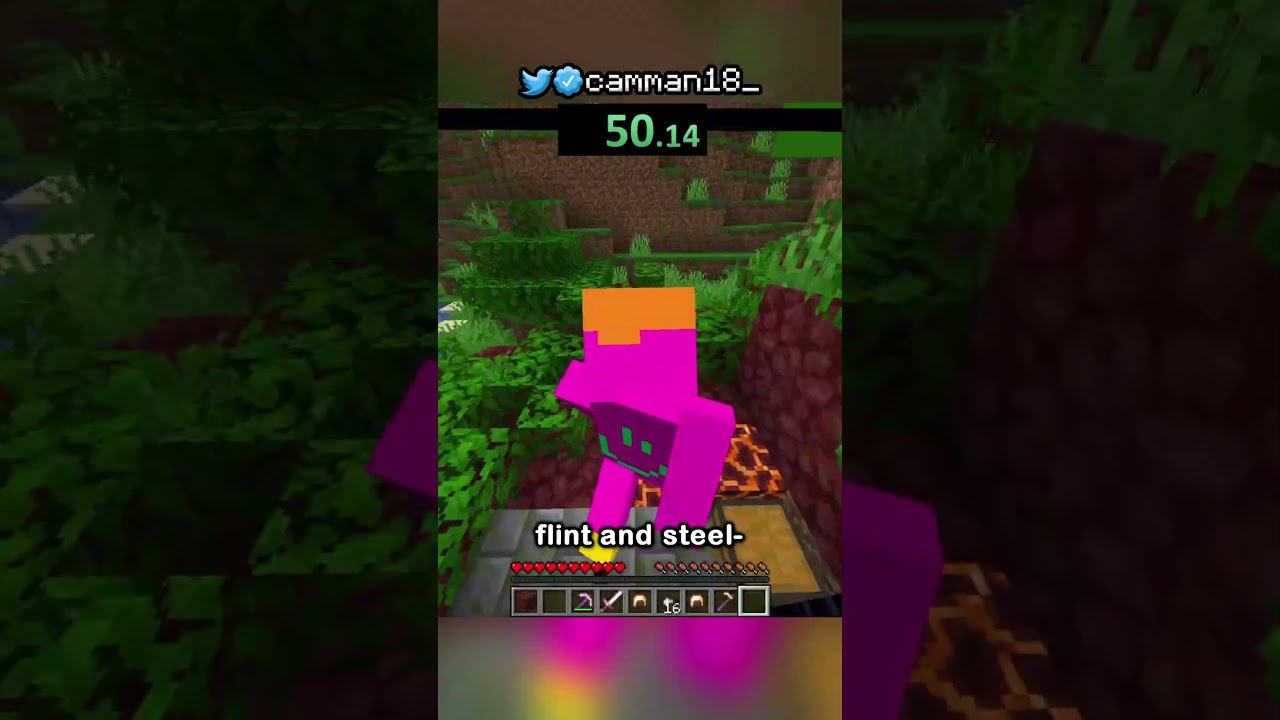 I Speedran Netherite 