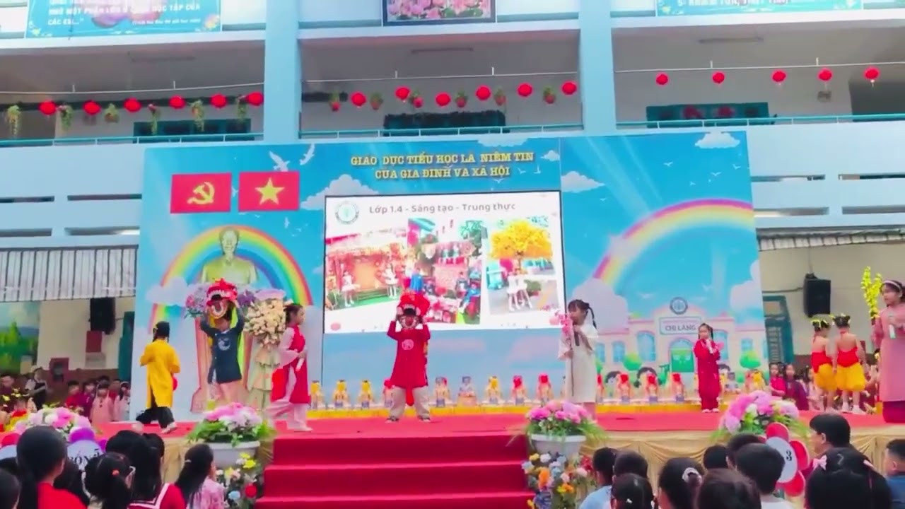 TIẾT MỤC BIỂU DIỄN CỦA KHỐI 1 TẠI LỄ SƠ KẾT