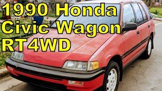 1990 Honda Civic Wagon RT4WD initial walk-around by Jonny Wonderland 261 views 2 months ago 6 minutes, 7 seconds