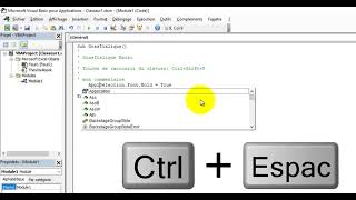 Analyse de la macro code VBA Excel