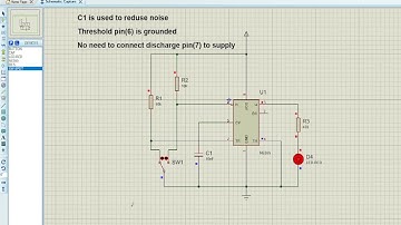 555 timer in Bistable Mode