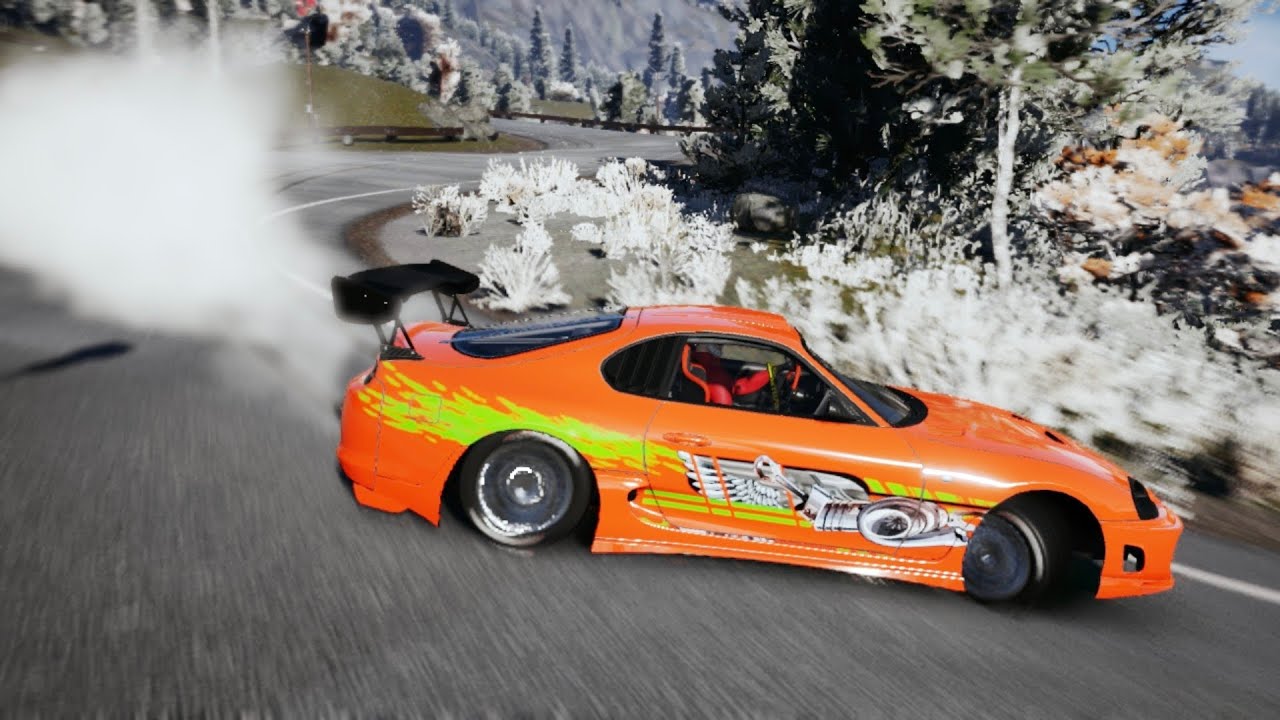 DRIFT EXTREMO en carretera nevada… ¿Control total o desastre?