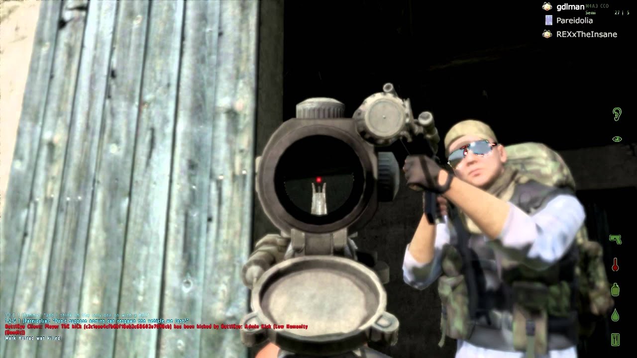 bedazzled sunglasses in DAYZ YouTube