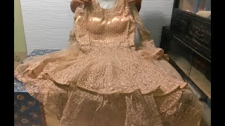 নতুন ডিজাইনের সারারা লেহেংগা। new design sarara lehenga dress. #shorts screenshot 5