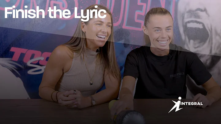 FINISH THE LYRIC with Ciara Watling & Laura Rafferty