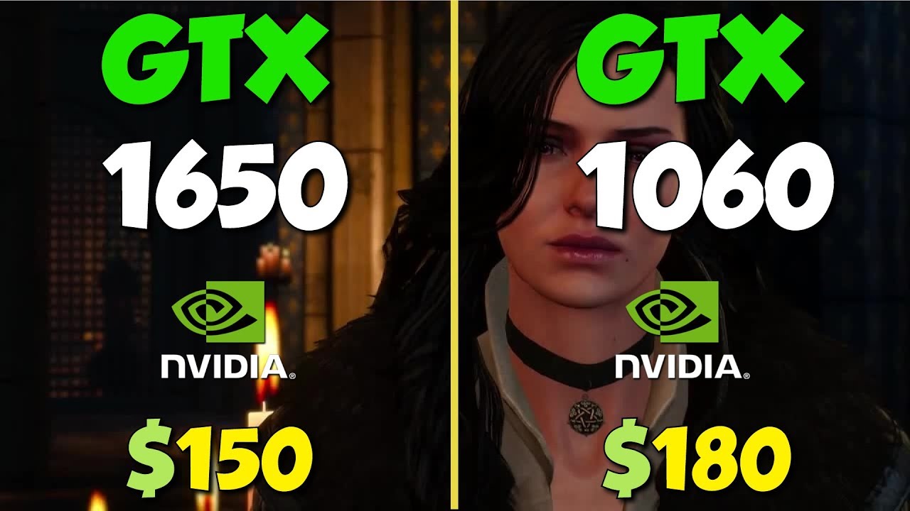 GTX 1650 vs GTX 1060 Test in 9 Games - YouTube