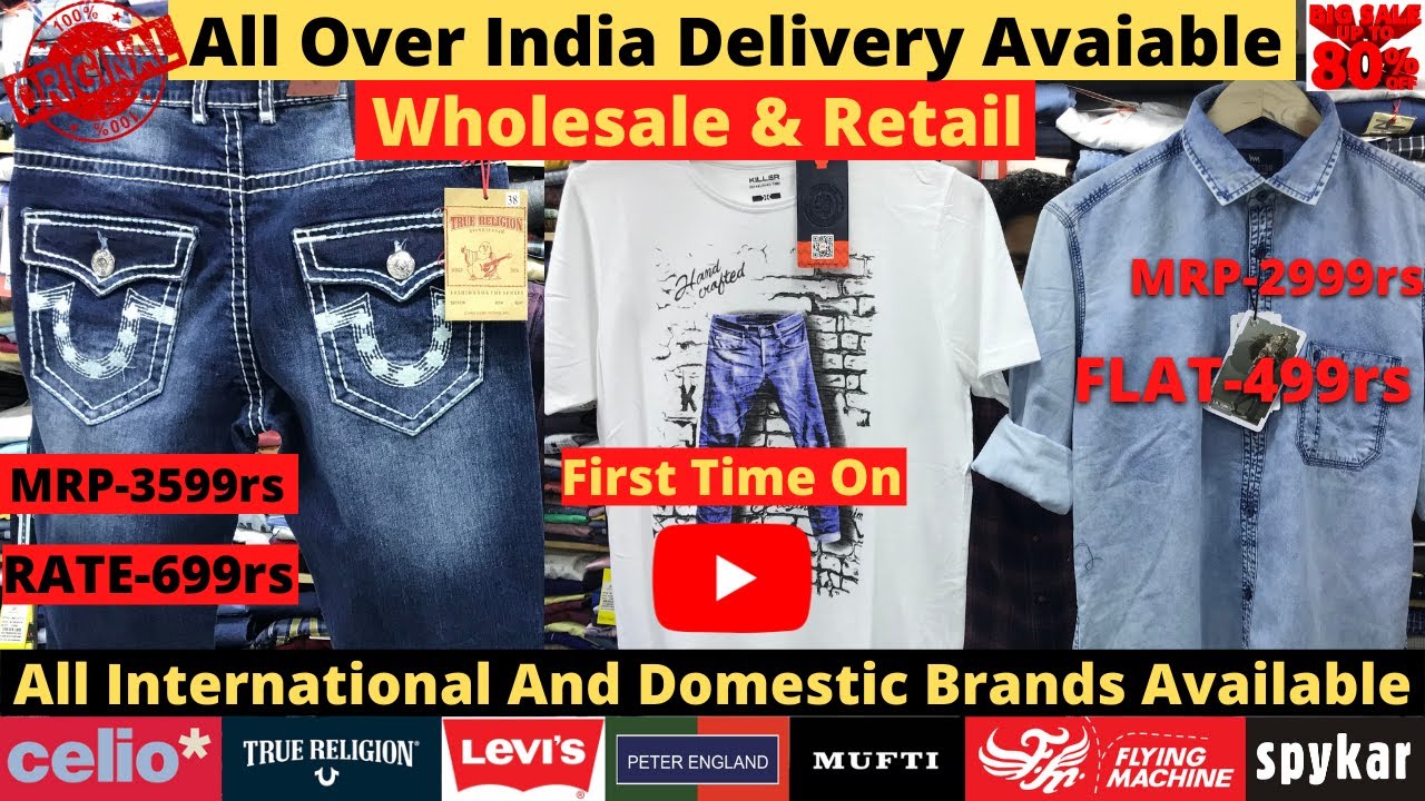 100 ORIGINAL BRANDED CLOTHES IN CHEAP PRICE IN MUMBAI Mumbai Central