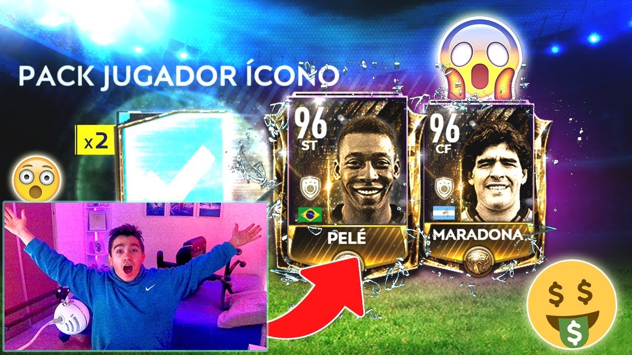ME SALE PELÉ Y MARADONA !!! NO ME LA PUEDO CREER !!! 100% REAL !!! || FIFA 19 MOBILE