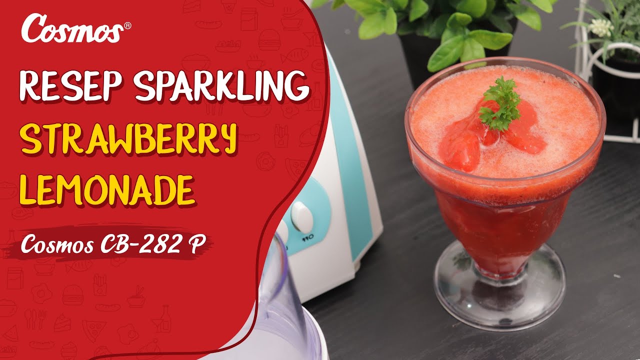 Resep Sparkling Strawberry Lemonade Youtube