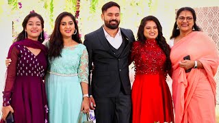 Malayalam Serial Kanyadanam Actor Indran Wedding Reception Kanyadanam Indran Wedding Reception