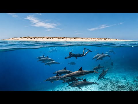 جزيرة الدلافين في جنوب السعودية  | صيد وطبخ️