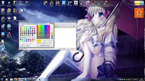 How to get flashing text in skype