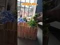 DIY Flower Vase Craft Project #shorts