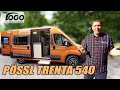 😍 Neuer Kastenwagen Pössl Trenta 540 R 2022 | TOGO REISEMOBILE. Extra Kompaktes Wohnmobil. Roomtour