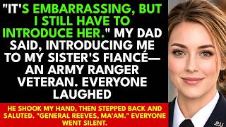 She Never Amounted to Anything! My Dad Laughed—Then My Sister's Army Ranger Fiancé Saluted Me
