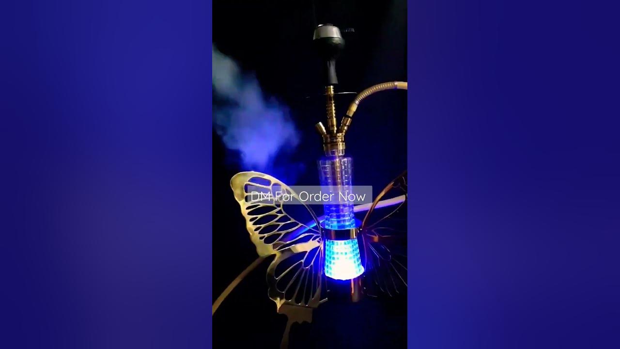 VG France Butterfly Hookah 😍 YouTube