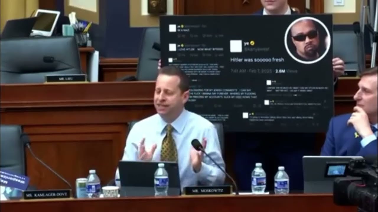 Dem Questions Censorship Policies Amid Kanye's Tweets Nazis to Explicit Images