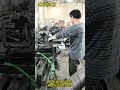 Production process of make the bathroom storage corner shelf : Bending metal wire by our team worker