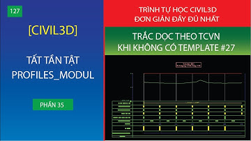 127.[Civil3d] Tên cọc cho đầu bảng trắc dọc phần 2 Civil 3d || Không có Template #127 #shorts