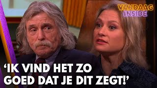 Roxane tegen Johan: 'Ik vind het zo goed dat je dit zegt!' | VANDAAG INSIDE