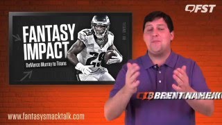 Famous Impact of Demarco Murray to Tennessee - 2016 Fantasy Football Profile