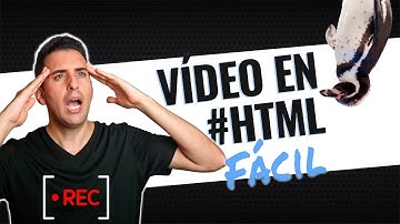 Cómo agregar un video en HTML (de forma fácil) #shorts