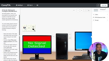 2.3.2 Lab: Select and Configure Dual Monitors