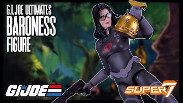 Super7 G.I.JOE Ultimates The Baroness Version 2 Figure | @TheReviewSpot