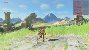 Cemu 1.16.0b Vulkan 4kIR | Zelda: Breath of the Wild Gameplay