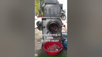 Máy tách xương cá thác lác, máy ép xương cá làm chả, máy lọc xương cá biển/cá sông, LH 0978106359