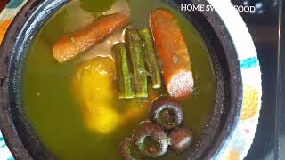 How to Make Ghana EbunuEbunu/Abunuabunu/Green Soup/ Vegan Style Recipe