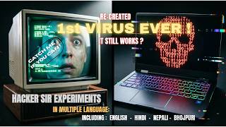 👾I Recreated the World’s FIRST Computer Virus! (It Still Works):#Creeper #Virus #TechHistory #Coding