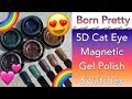 NEW 5D Cat Eye Magnetic Gel Polish Magic Starry Sky Series || Born Pretty || 20% Discount Code MMX20