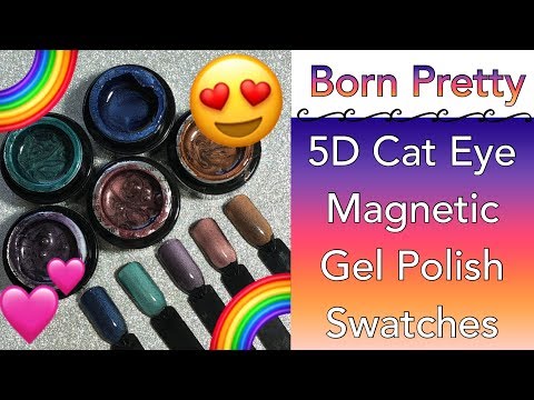 NEW 5D Cat Eye Magnetic Gel Polish Magic Starry Sky Series || Born Pretty || Discount Code MANHX31
