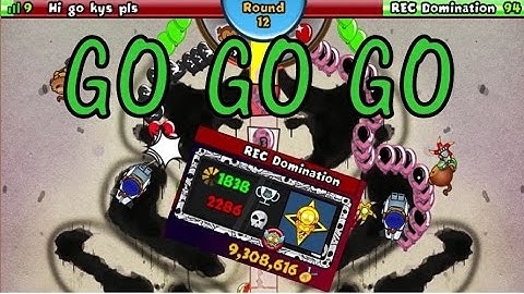 CLOSE GAME IN BFB COLOSSEUM - Bloons TD Battles ( BTD Battles )