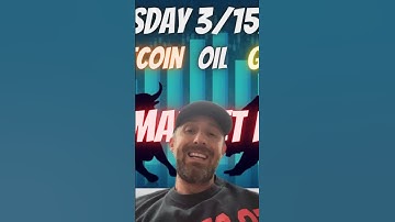 Daily Market Review Intro for Wednesday 3/15/2023  #Stocks #Oil #Bitcoin #Gold and #Silver