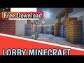 DOWNLOAD LOBBY MCPE 1.18.30+ | FREE DOWNLOAD #lobbyserver #mcpe #lobby #build