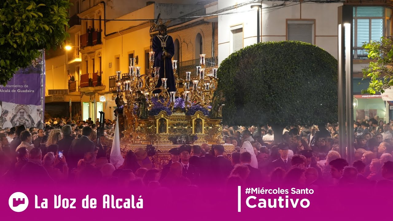Estación de penitencia de la Hermandad de Jesús Cautivo el Miércoles Santo de 2025