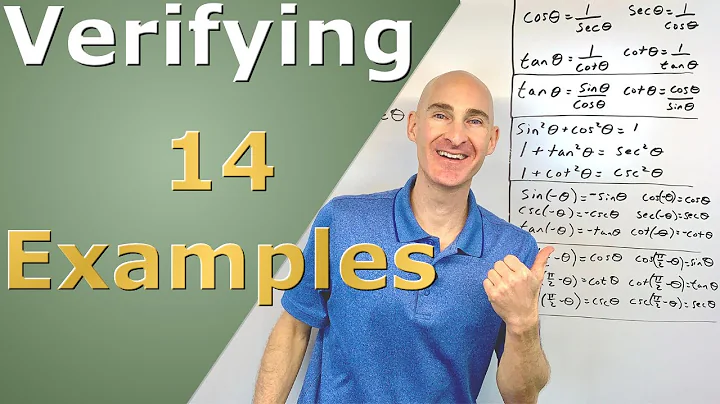 Verifying Trigonometric Identities Easily - Strategy Explained (14 Examples)