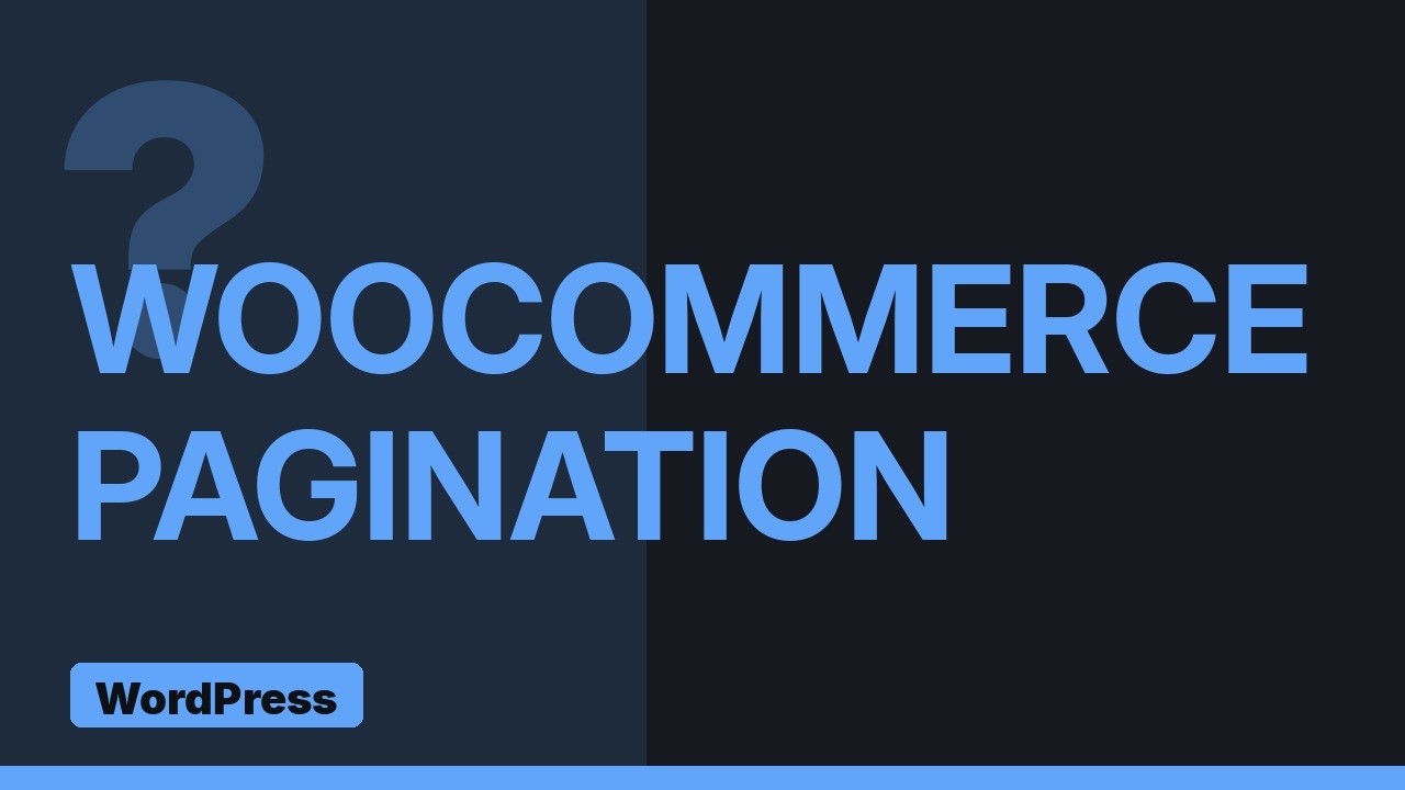 Wordpress: remove default pagination on woocommerce shop page (3 ...